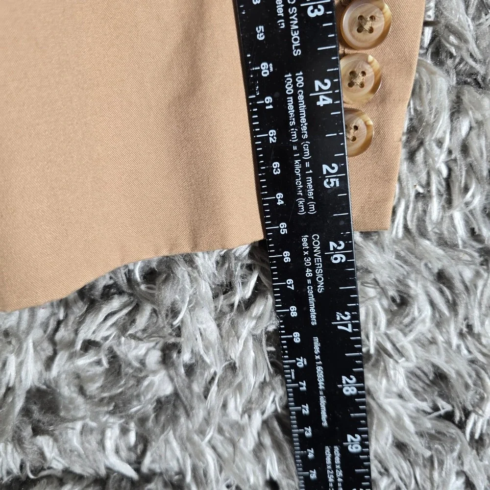 1926 Originals Mens 44L Tan Khaki 100% Cotton Two Button Sport Coat Blazer 44L